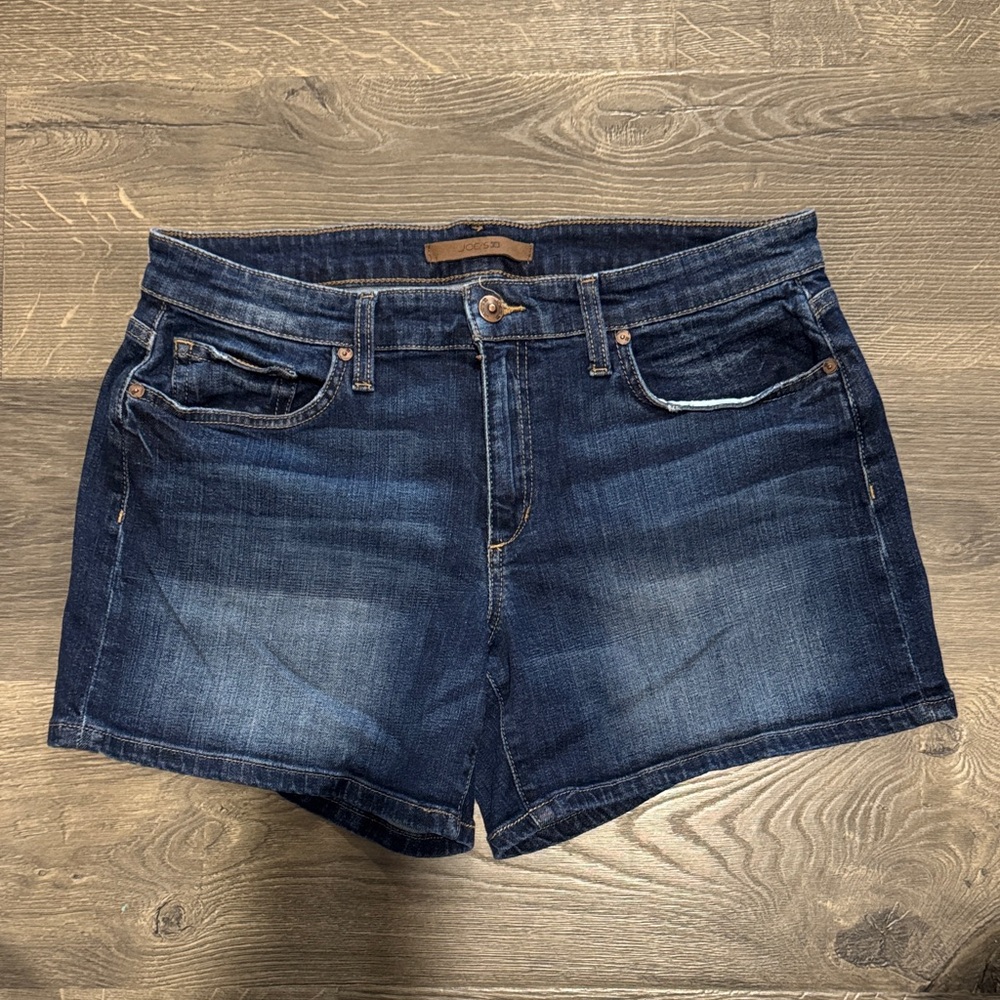 Joe's Jeans Dark Blue Denim Women's Shorts